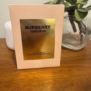 NWT Burberry Goddess Eau de Parfum 3.3 oz & .33 oz Travel Bottle